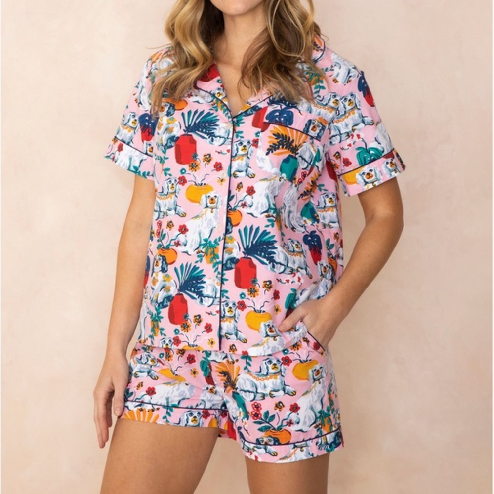 Printfresh good dog PJ short set XL